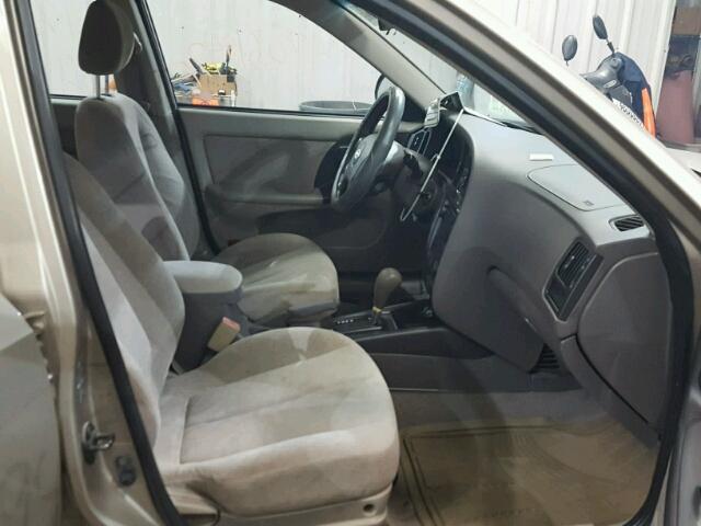 KMHDN56D16U178877 - 2006 HYUNDAI ELANTRA GL TAN photo 5