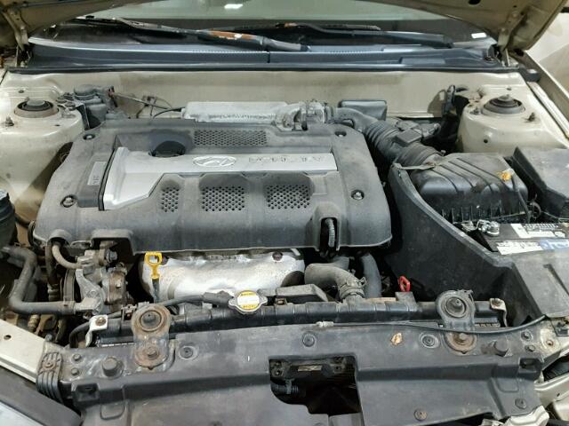 KMHDN56D16U178877 - 2006 HYUNDAI ELANTRA GL TAN photo 7