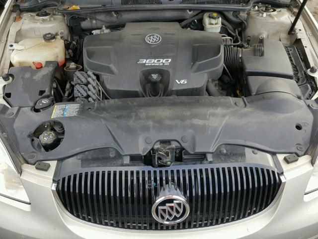 1G4HD572X7U148151 - 2007 BUICK LUCERNE CX CREAM photo 7