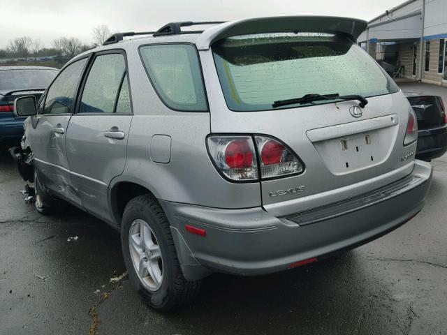 JTJHF10U520258413 - 2002 LEXUS RX 300 GRAY photo 3