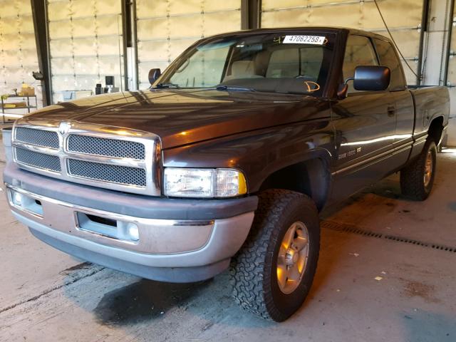 1B7HF13Y8VJ557619 - 1997 DODGE RAM 1500 BROWN photo 2