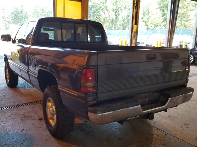 1B7HF13Y8VJ557619 - 1997 DODGE RAM 1500 BROWN photo 3