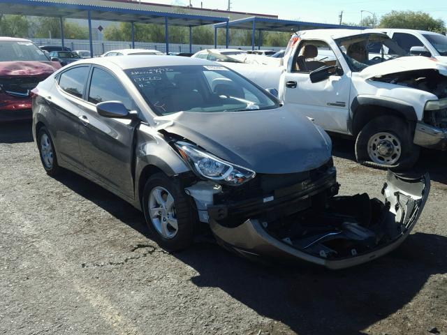 5NPDH4AE1FH584786 - 2015 HYUNDAI ELANTRA SE BROWN photo 1