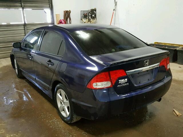 2HGFA1F67BH549557 - 2011 HONDA CIVIC LX-S Mavi foto 3