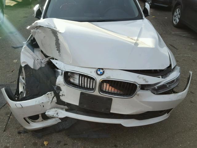 WBA3B5C52DJ598309 - 2013 BMW 328 XI SUL WHITE photo 7