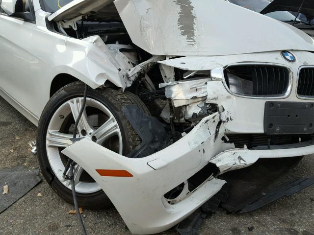 WBA3B5C52DJ598309 - 2013 BMW 328 XI SUL WHITE photo 9
