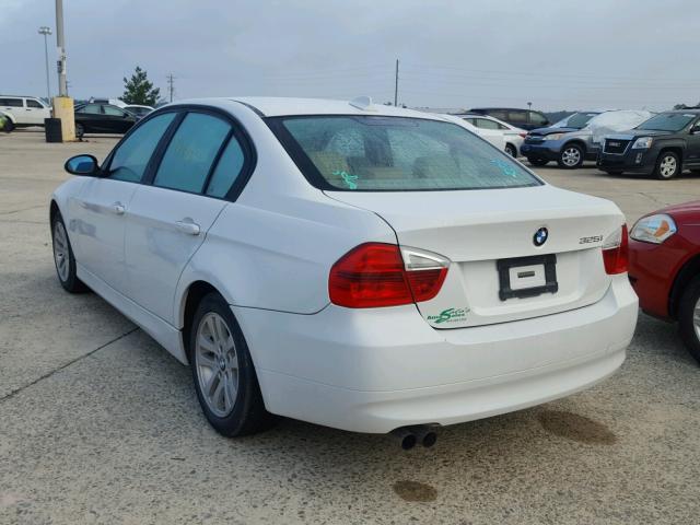WBAVB17546NK30754 - 2006 BMW 325 I AUTO WHITE photo 3