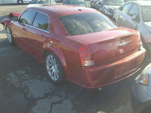 2C3LA73W69H636471 - 2009 CHRYSLER 300 SRT-8 RED photo 3