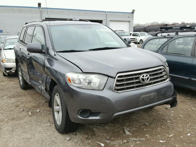 JTEDS41A182066076 - 2008 TOYOTA HIGHLANDER GRAY photo 1