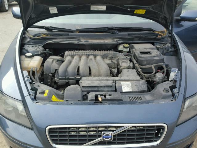 YV1MS382562202696 - 2006 VOLVO S40 2.4I GRAY photo 7