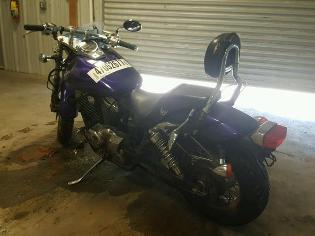 JH2RC44563M702999 - 2003 HONDA VT750 DCB PURPLE photo 3