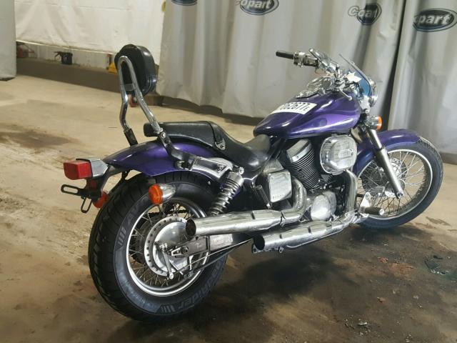 JH2RC44563M702999 - 2003 HONDA VT750 DCB PURPLE photo 4