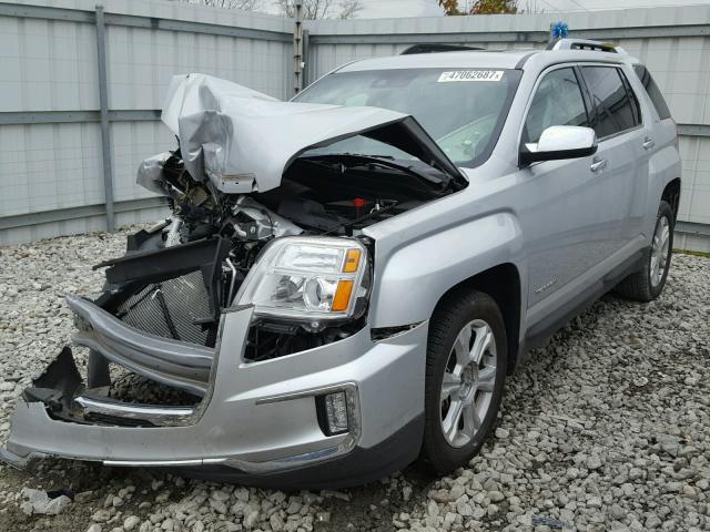 2GKALPEK7G6305502 - 2016 GMC TERRAIN SL SILVER photo 2