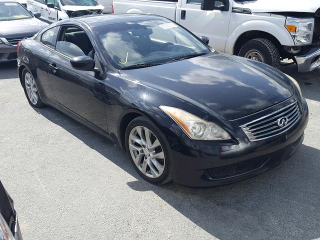 JNKCV64EX8M101816 - 2008 INFINITI G37 BASE BLACK photo 1