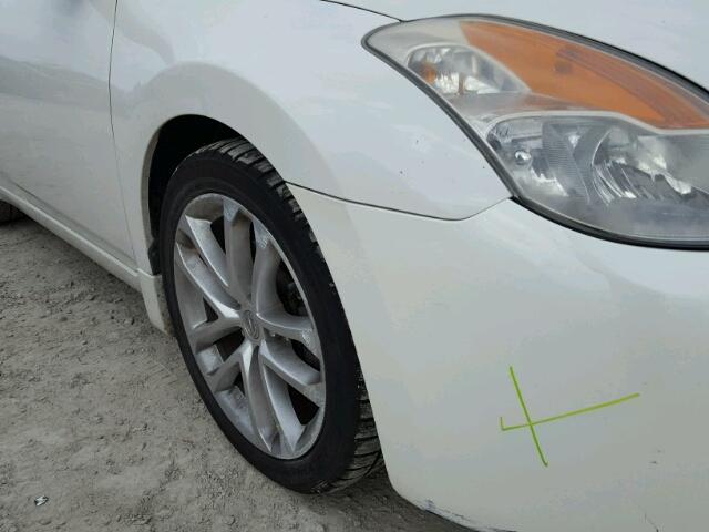 1N4BL24E79C136323 - 2009 NISSAN ALTIMA 3.5 WHITE photo 9