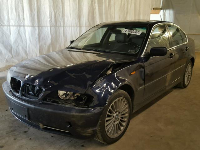 WBAEW53453PN30683 - 2003 BMW 330 XI BLUE photo 2