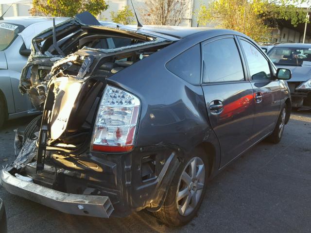 JTDKB20U583400289 - 2008 TOYOTA PRIUS GRAY photo 4