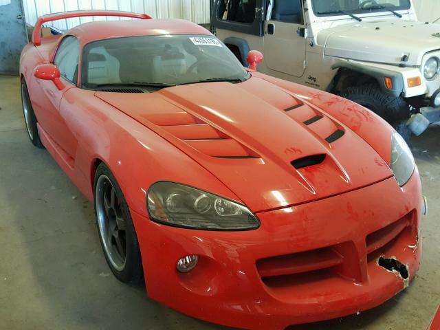 1B3JZ69Z49V500095 - 2009 DODGE VIPER SRT- RED photo 1