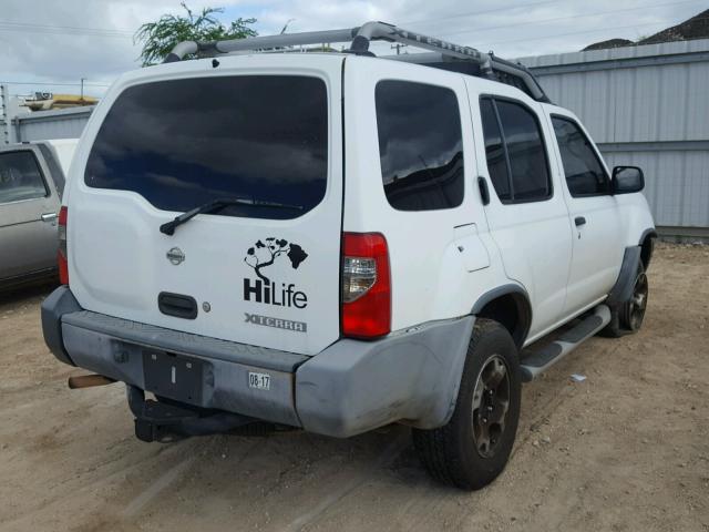 5N1ED28Y8YC532862 - 2000 NISSAN XTERRA XE WHITE photo 4