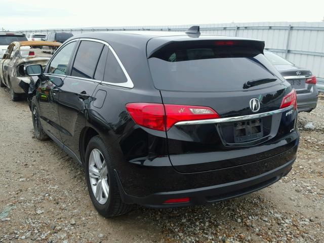 5J8TB4H36DL007974 - 2013 ACURA RDX BASE BLACK photo 3