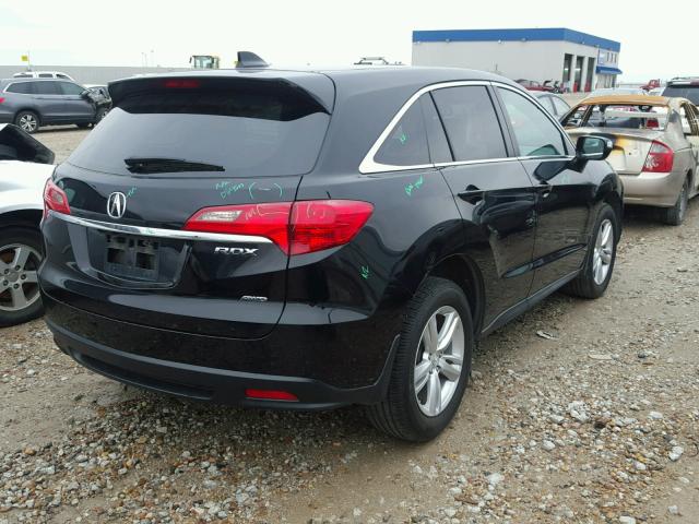 5J8TB4H36DL007974 - 2013 ACURA RDX BASE BLACK photo 4