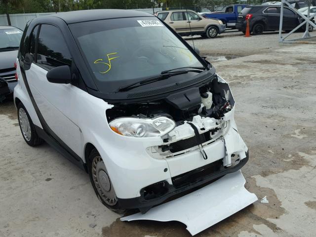 WMEEJ3BA5EK738657 - 2014 SMART FORTWO PUR WHITE photo 1