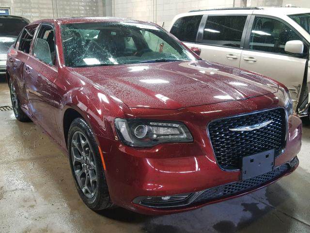2C3CCAGG4JH149686 - 2018 CHRYSLER 300 S RED photo 1