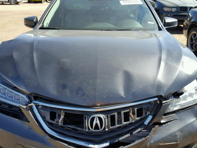 19UUB3F53FA001079 - 2015 ACURA TLX TECH ნაცრისფერი ფოტო 7