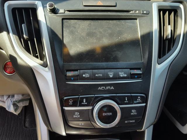 19UUB3F53FA001079 - 2015 ACURA TLX TECH ნაცრისფერი ფოტო 9