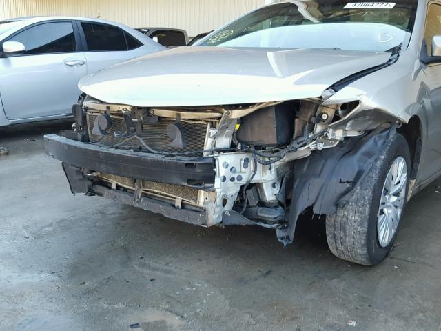 4T4BF1FK0DR283814 - 2013 TOYOTA CAMRY L GRAY photo 9