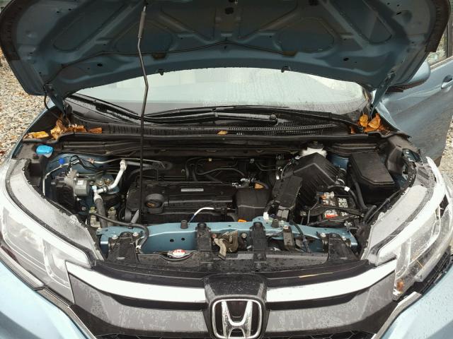 2HKRM4H72GH720112 - 2016 HONDA CR-V EXL BLUE photo 7