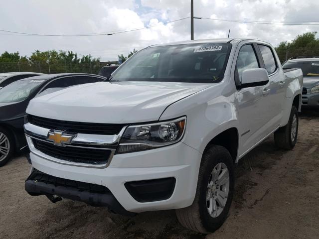 1GCGSCEN2J1265593 - 2018 CHEVROLET COLORADO L WHITE photo 2