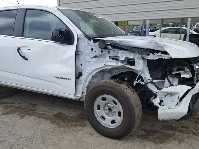 1GCGSCEN2J1265593 - 2018 CHEVROLET COLORADO L WHITE photo 9