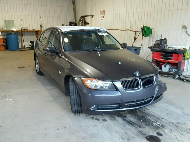 WBAVC93507KZ70919 - 2007 BMW 328 XI GRAY photo 1