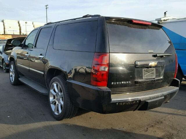 1GNFC36YX9R151444 - 2009 CHEVROLET SUBURBAN C BLACK photo 3