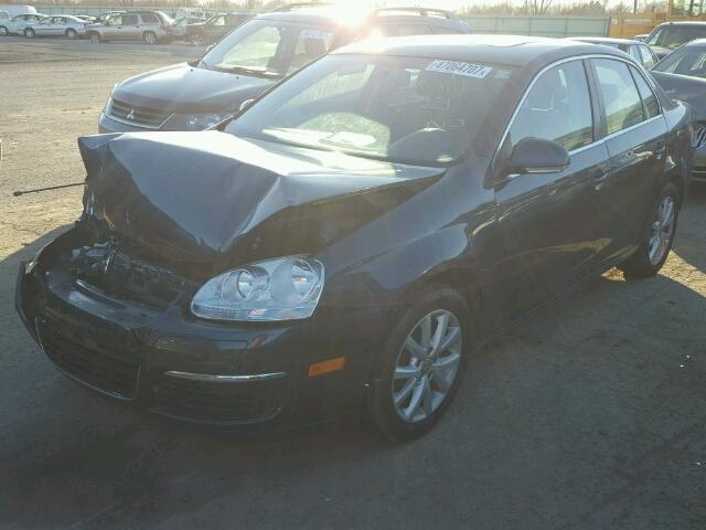 3VWRX7AJ6AM034250 - 2010 VOLKSWAGEN JETTA SE 蓝色 照片 2