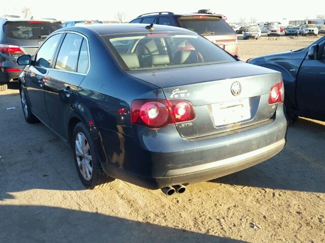 3VWRX7AJ6AM034250 - 2010 VOLKSWAGEN JETTA SE 蓝色 照片 3
