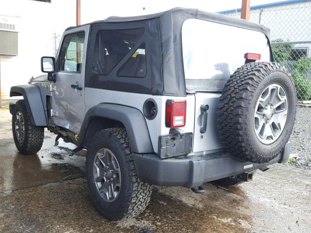 1C4AJWAG6CL241113 - 2012 JEEP WRANGLER S SILVER photo 3