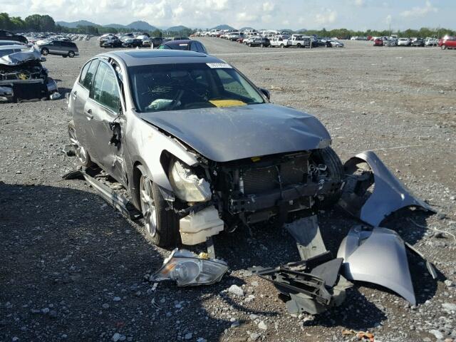 JNKBV61E77M725619 - 2007 INFINITI G35 GRAY photo 1