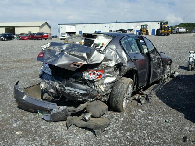 JNKBV61E77M725619 - 2007 INFINITI G35 GRAY photo 4