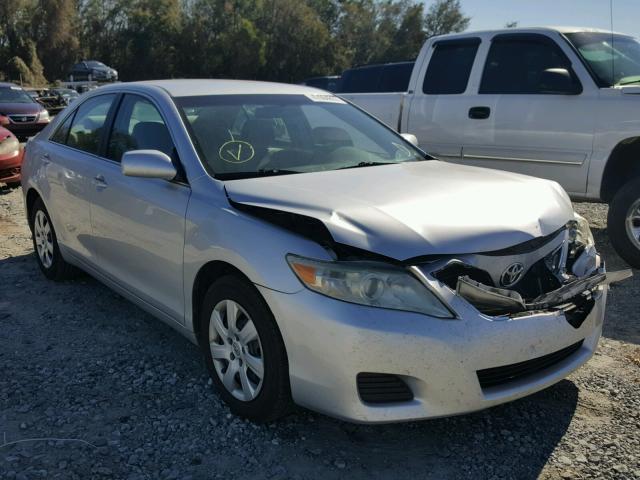 4T1BF3EK5BU657550 - 2011 TOYOTA CAMRY BASE SILVER photo 1