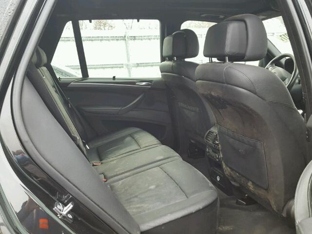5UXFE43529L260632 - 2009 BMW X5 XDRIVE3 შავი ფოტო 6