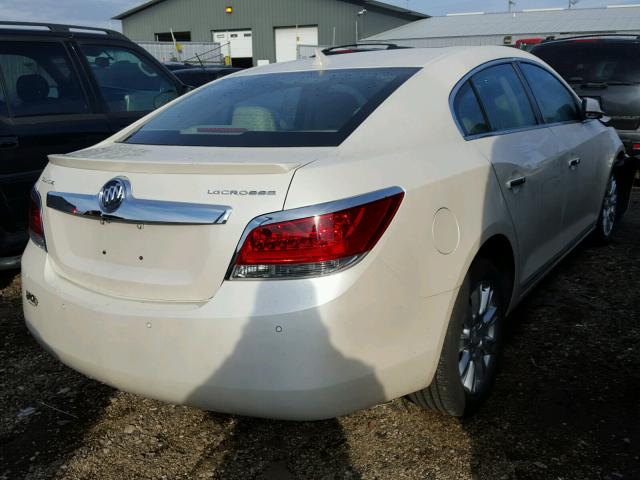 1G4GC5ER0DF328611 - 2013 BUICK LACROSSE WHITE photo 4