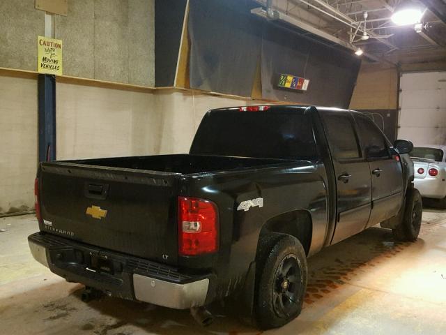 3GCPKSE72DG376694 - 2013 CHEVROLET SILVERADO BLACK photo 4