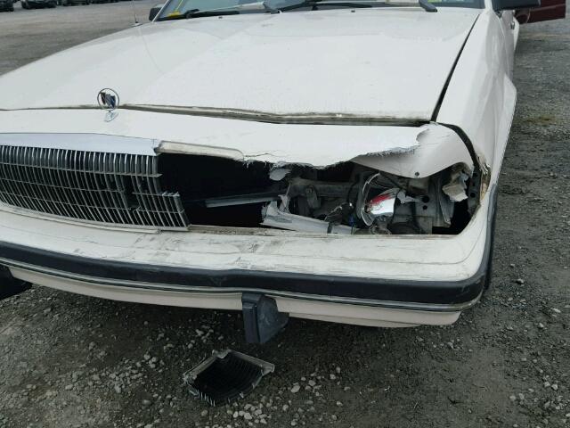 1G4AH54NXN6483500 - 1992 BUICK CENTURY CU WHITE photo 9