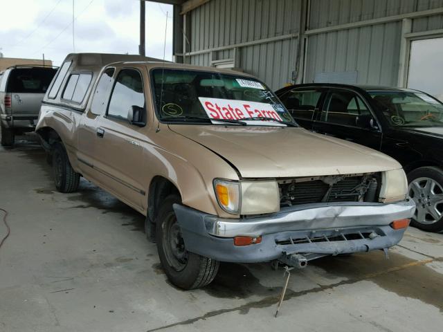 4TAVL52N3XZ419450 - 1999 TOYOTA TACOMA XTR TAN photo 1