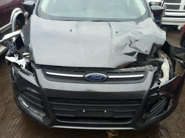 1FMCU0GX9FUB57964 - 2015 FORD ESCAPE SE GRAY photo 7