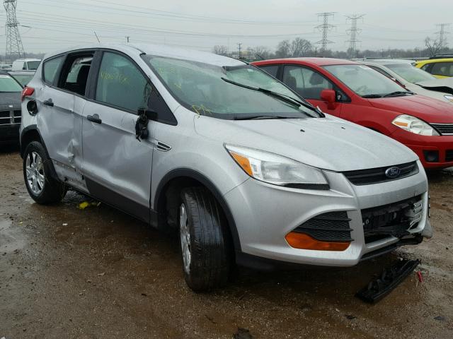 1FMCU0F7XDUC68294 - 2013 FORD ESCAPE S SILVER photo 1