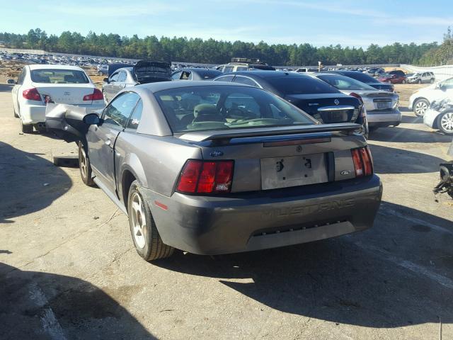 1FAFP40433F369779 - 2003 FORD MUSTANG GRAY photo 3