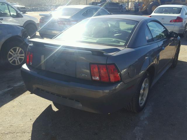 1FAFP40433F369779 - 2003 FORD MUSTANG GRAY photo 4